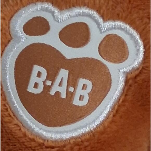 Build-a-Bear Workshop BAB Gingerbread Frog GIRL Christmas 15” Plush W/ Bow - Picture 3 of 5